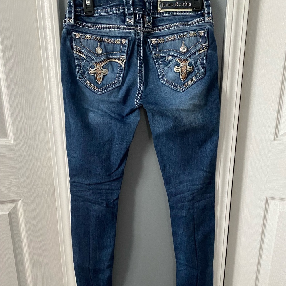 Rock revival skinny jeans